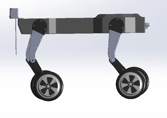 Right side view of bot in neutral posture