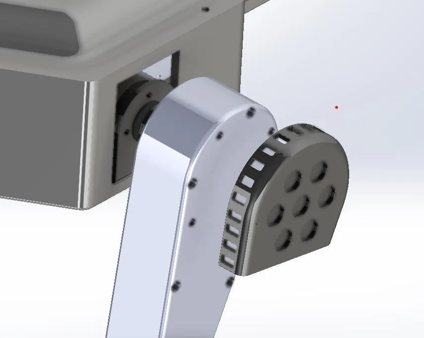 Magnetically mounted shoulder cap enclosure